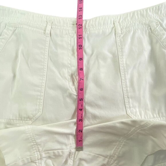 RALPH LAUREN Women Shorts Sz 16 White 6" Inseam Summer Outdoors Sports 77-35 - Picture 6 of 11